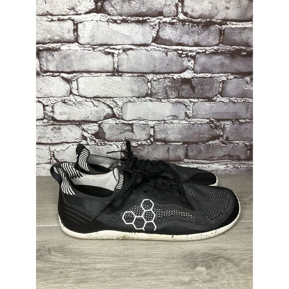 Vivobarefoot Primus Trail Firm Ground Black Mesh Running Shoes Men Sz 47EU/13.5M - Picture 10 of 16